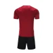 Футбольная форма KELME Short-Sleeved Football Suit (Burgundy/Black)