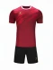 Футбольная форма KELME Short-Sleeved Football Suit (Burgundy/Black)