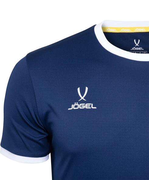 Футболка футбольная JOGEL CAMP Origin, темно-синий/белый