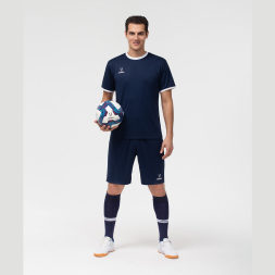 Футболка футбольная JÖGEL CAMP Origin, темно-синий/белый