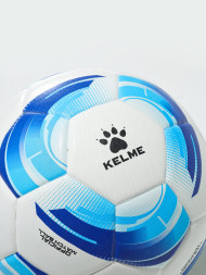 Футбольный мяч KELME Heat Bonded Football (White/Light Blue)