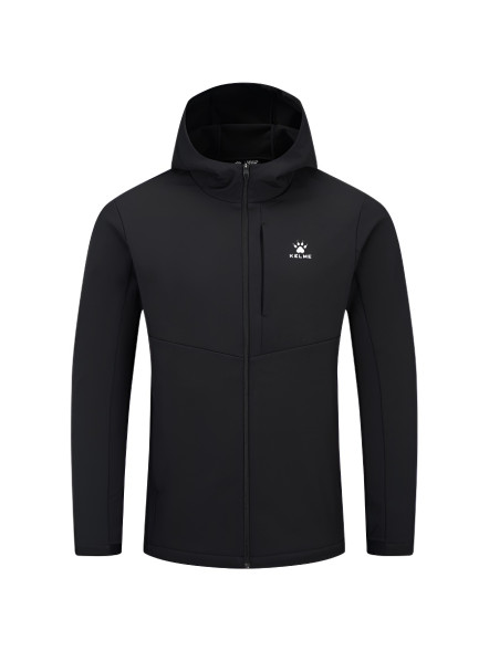 Демисезонная куртка KELME Woven Jacket (hooded) Black