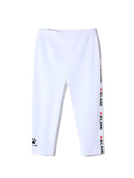 Детские бриджи KELME Girl's Knitted Cropped Trousers White