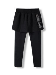 Детские леггинсы KELME Girl's Knitted Trousers Dark Blue