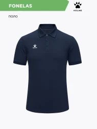 Футболка-поло KELME Short Sleeve Polo Shirt Dark Blue