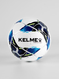 Мяч футбольный KELME Vortex 18.2 (32 Panels) (White/Blue)
