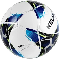 Мяч футбольный KELME Vortex 18.2 (32 Panels) (White/Blue)