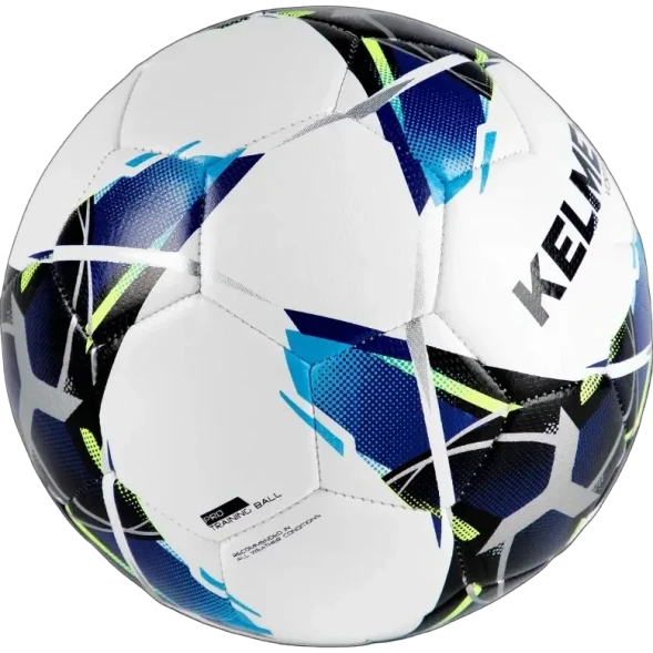 Мяч футбольный KELME Vortex 18.2 (32 Panels) (White/Blue)