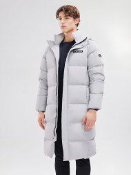 Пуховик KELME Long Down Jacket Grey