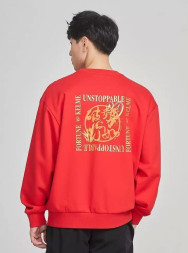 Свитшот KELME Round Neck Sweater Red