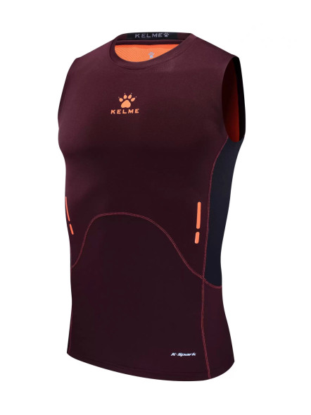 Термобелье (верх) KELME Tech Fit Sleeveless Burgundy