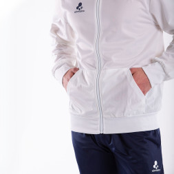 Костюм спортивный +ADRENALINA 3302-023-L, р. L, 100% полиэстер, бело-т.синий