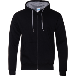 Толстовка мужская STAN с капюшоном на молнии футер с начёсом