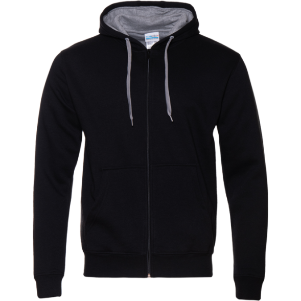 Толстовка мужская STAN с капюшоном на молнии футер с начёсом