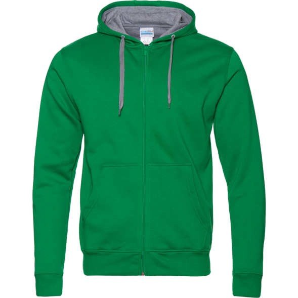 Толстовка мужская STAN с капюшоном на молнии футер с начёсом