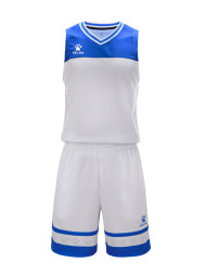 Детская баскетбольная форма KELME Children's Basketball Uniform (White/Blue)