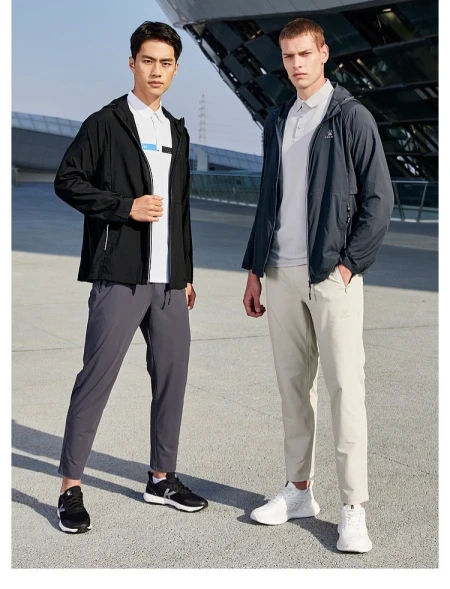 Ветровка KELME Thin Trench Coat Dark Blue