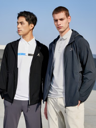 Ветровки KELME Thin Trench Coat Dark Blue