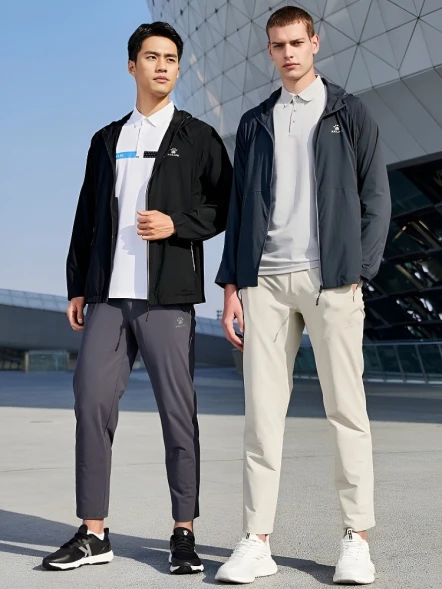 Ветровка KELME Thin Trench Coat Dark Blue