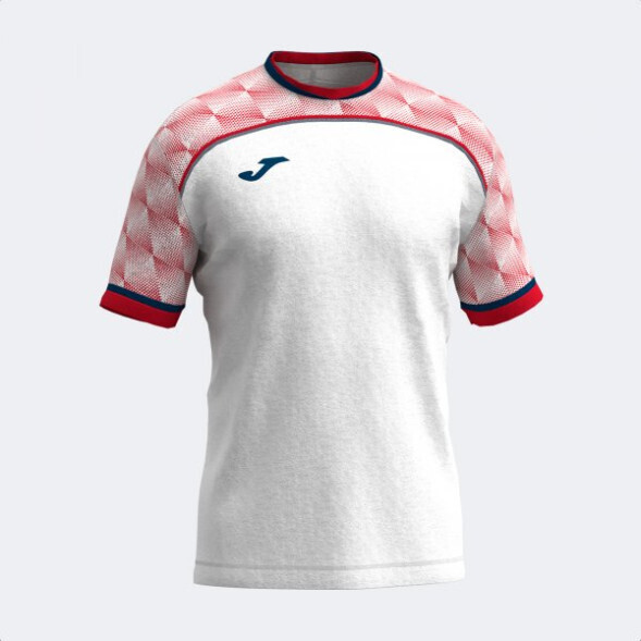 ФУТБОЛКА С КОРОТКИМ РУКАВОМ IRON HANDBALL PRO БЕЛЫЙ КРАСНЫЙ