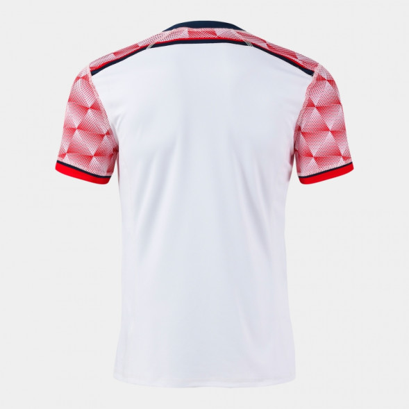 ФУТБОЛКА С КОРОТКИМ РУКАВОМ IRON HANDBALL PRO БЕЛЫЙ КРАСНЫЙ