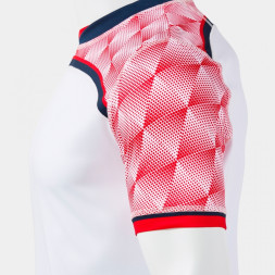 ФУТБОЛКА С КОРОТКИМ РУКАВОМ IRON HANDBALL PRO БЕЛЫЙ КРАСНЫЙ