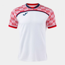 ФУТБОЛКА С КОРОТКИМ РУКАВОМ IRON HANDBALL PRO БЕЛЫЙ КРАСНЫЙ