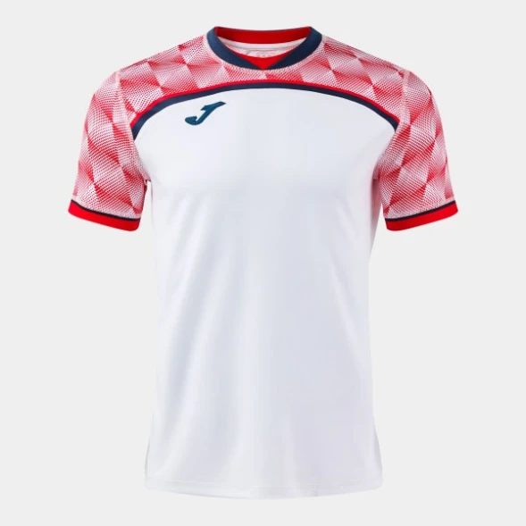 ФУТБОЛКА С КОРОТКИМ РУКАВОМ IRON HANDBALL PRO БЕЛЫЙ КРАСНЫЙ