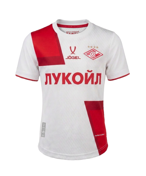 Футболка игровая JOGEL PREMIER PerFormDRY Spartak Away Jersey, белый/красный