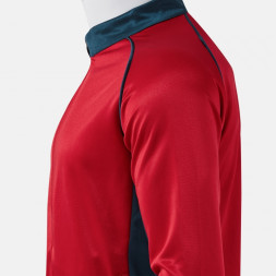 КУРТКА VINTAGE ECO RETRO КРАСНЫЙ ТЕМНО-СИНИЙ