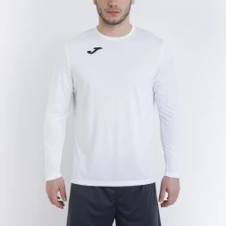 Футболка игровая JOMA с длинным рукавом COMBI Белый