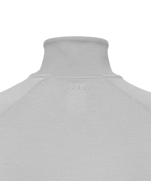Свитшот на молнии 1/4 JOGEL Power Inside Sweatshirt W Relaxed Fit, серый