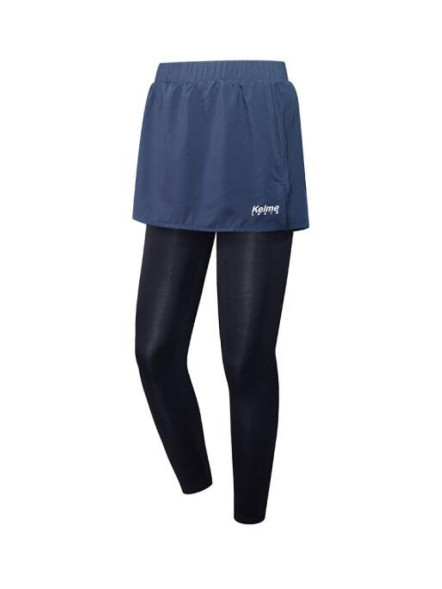 Леггинсы KELME Women's Short Hakama (Black/Dark Blue)