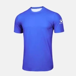 Футболка KELME Round Neck T-Shirt Blue