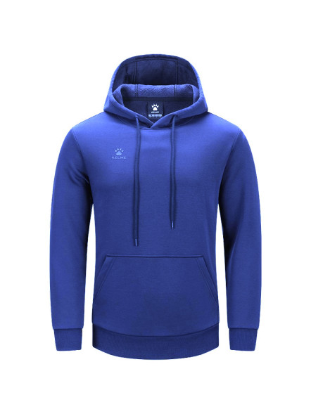 Худи KELME Fleece Hooded Sweatshirt Blue