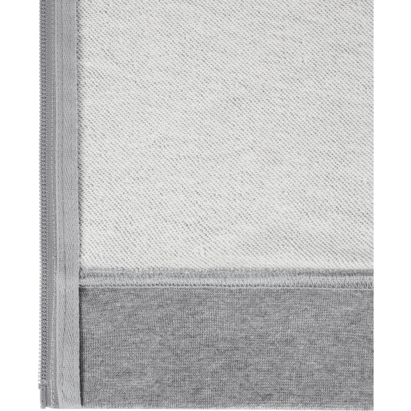 Худи на молнии JOGEL ESSENTIAL Cotton FZ Hoodie, серый меланж, детский