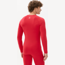 Футболка компрессионная с длинным рукавом JOGEL CAMP PerFormDRY Baselayer LS Tee, красный