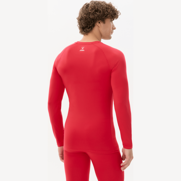 Футболка компрессионная с длинным рукавом JOGEL CAMP PerFormDRY Baselayer LS Tee, красный