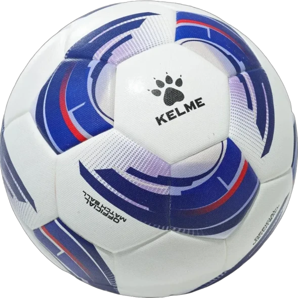Футбольный мяч KELME Heat Bonded Football (White/Blue)