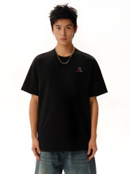 Футболка KELME Crew Neck Short-sleeved T-shirt Black