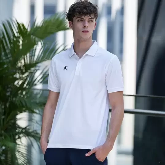 Футболка-поло KELME Short Sleeve Polo Shirt Blue