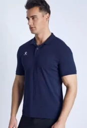 Футболка-поло KELME Short Sleeve Polo Shirt Blue