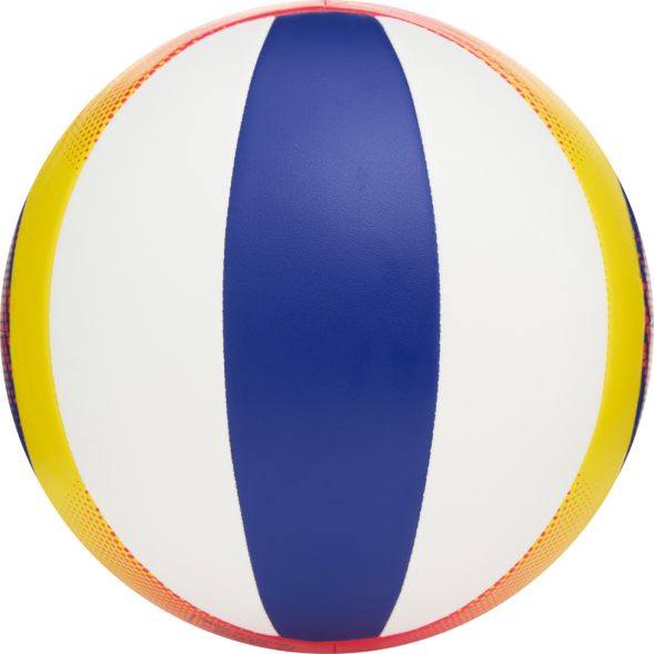 Мяч вол. пляжн. MIKASA BV552C,10 пан., мягкая синт.кожа (ПУ), маш.сш.,бут.кам,нейлон.к,бел-син-желт