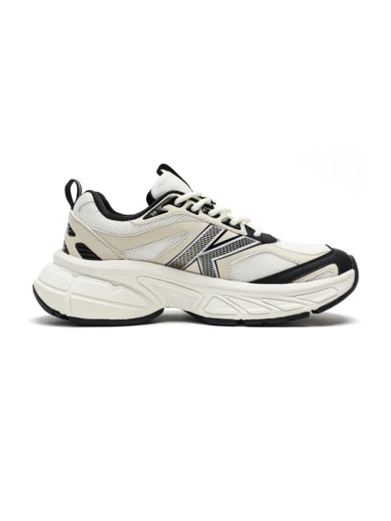 Кроссовки KELME Men's/Women's Casual Shoes (Beige/Black)