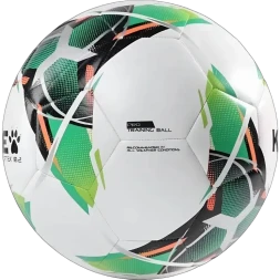 Мяч футбольный KELME Vortex 18.2 (32 Panels) (White/Green)
