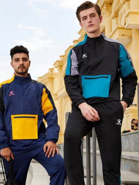 Анорак KELME Raincoat Dark Blue