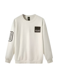 Свитшот KELME Men's Round Neck Sweater White