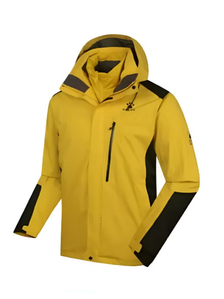 Куртка утепленная KELME Men's Jacket (Two-Piece Suit) Yellow