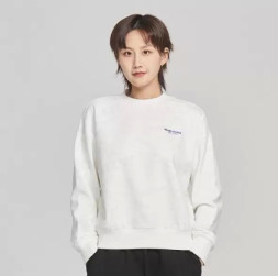 Свитшот KELME Round Neck Sweater White