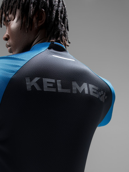 Лонгслив KELME Training Jacket (Black/Blue)